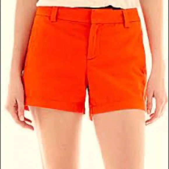 J Crew Burnt Orange Shorts. Size 4 - Picture 1 of 10